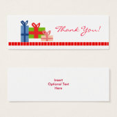 フェスティバル-サンキューカード (正面&裏面)