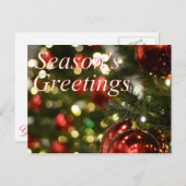 フェスティバル シーズンポストカード (正面/裏面)