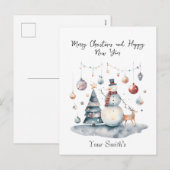 フェスティバル シーズンポストカード (正面/裏面)