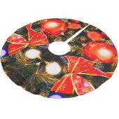 フェスティバル ブラッシュドポリエステルツリースカート (アングル)