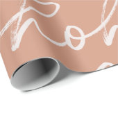 フェスティバル「ホホホホ」ピンク包み紙 ラッピングペーパー (ロールコーナー)