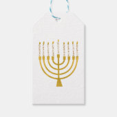 フェスティバル(ユダヤ教)メノラーハヌッカシアルキャンドル結婚ズ ギフトタグ (正面)