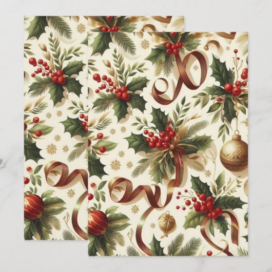 フェスティバル 招待状 (正面/裏面)