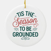 フェスティバル「接地すべき季節」 セラミックオーナメント (裏面)