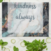 フェスティバル – 白 キッチンタオル (折り畳み)