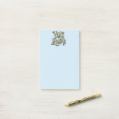 フェスティバル"石!" レタリングのポスト・イット ポストイット (デスク上)