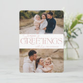 フェスティバル | Season's Greetings Two Photo シーズンカード (スタンド正面)