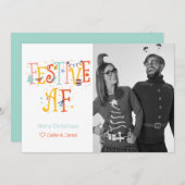 フェスティバルAFカスタムフォトホリデーカード シーズンカード (正面/裏面)