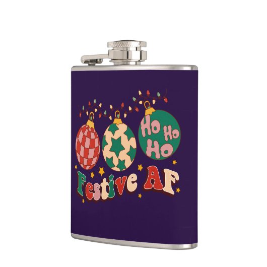 フェスティバルAFクリスマスアダルトストッキング フラスク (左)