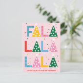 フェスティバルFA LA LA JOYOUSクリスマスポストカード シーズンポストカード (スタンド正面)