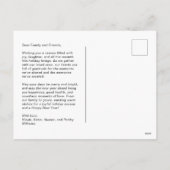 フェスティバルFA LA LA JOYOUSクリスマスポストカード シーズンポストカード (裏面)