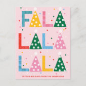 フェスティバルFA LA LA JOYOUSクリスマスポストカード シーズンポストカード (正面)