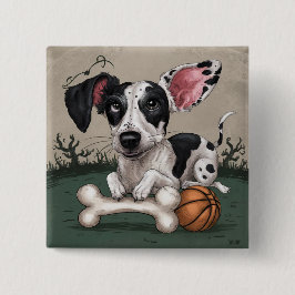 フェスティバルPup for Halloween：スポッテドッグ楽しむ 缶バッジ