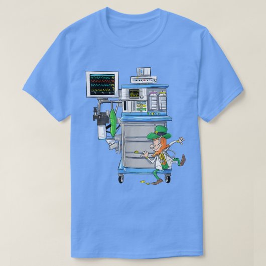 フェスティバルSt patricks dayレプレシャン麻酔マッハ Tシャツ (デザイン正面)