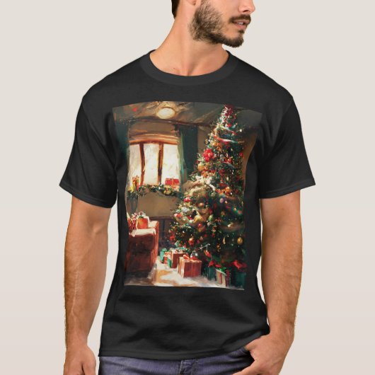 フェスティバルTシャツデザイン-祝クリスマス(S) Tシャツ (正面)