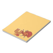 フェスティバル'Thanksgivukkah' ノートパッド (回転)