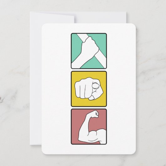 フェスティバ図解入りの、写真付きのス 招待状 (正面)