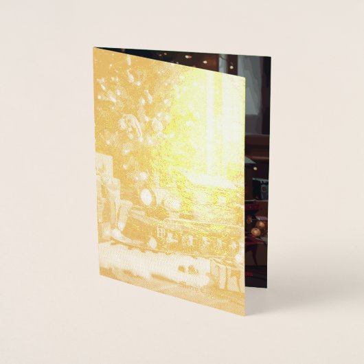 フェスティブエクスプレス 箔カード (正面)