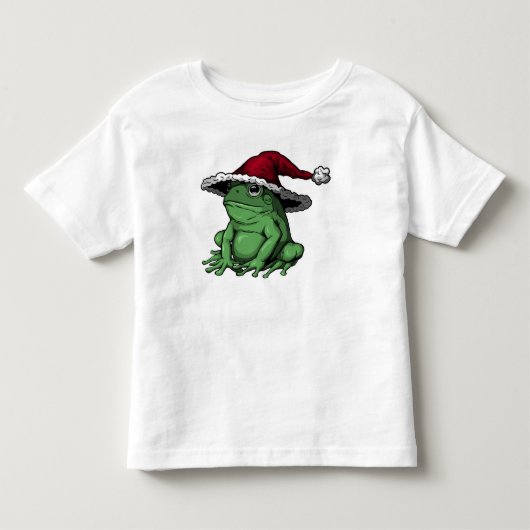 フェスティブカエル トドラーTシャツ (正面)