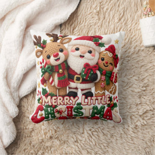 フェスティブクリスマスピロー クッション