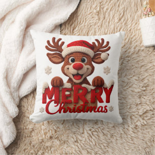 フェスティブクリスマスピロー クッション