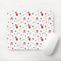フェスティブクリスマスマウスパッド