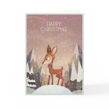 フェスティブディア。深く雪に覆われた森のクリスマス