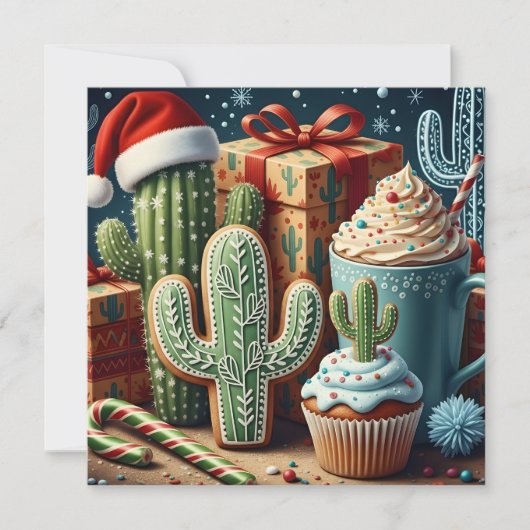 フェスティブデザートのクリスマスシーン (正面)