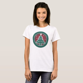 フェスティブファー: クリスマスの喜び Tシャツ