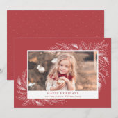 フェスティブフレーム, ホリデー フォト カード (正面/裏面)
