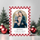 フェスティブ ギンガム フォト クリスマス