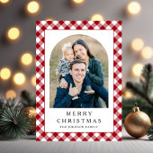 フェスティブ ギンガム フォト クリスマス