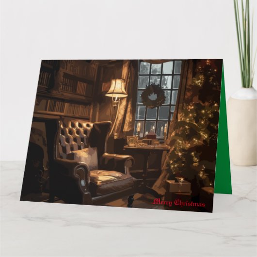 フェスティブ グロー カード (正面)