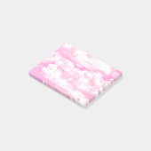 フェスティブ ピンク クラウズ ポストイット (アングル)