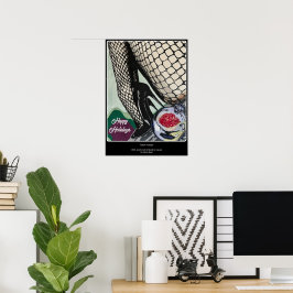 「フェスティブ フィッシュネット」絵画が ポスター