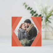 フェスティブ フォーカス | ホリゾンタル オレンジ | フォト シーズンカード (スタンド正面)