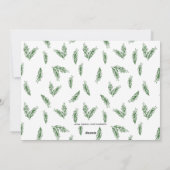 フェスティブ フォーカス | 5x7 水平 オレンジ | シーズンカード (裏面)