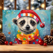 フェスティブ ミーアキャット クリスマス