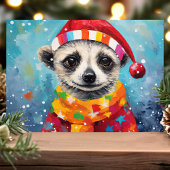 フェスティブ ミーアキャット クリスマス