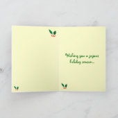 フェスティングチムンクのクリスマス シーズンカード (内部)