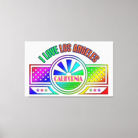 "フェストロサンゼルス"キャンバス印刷 キャンバスプリント (正面)