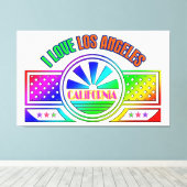 "フェストロサンゼルス"キャンバス印刷 キャンバスプリント (インサイチュ (ウッドフロア))