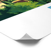 フェスモロッコトラベルプリント ポスター (角)