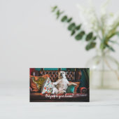 フェス実在スの紹介カード評価の不動産 名刺 (スタンド正面)