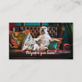 フェス実在スの紹介カード評価の不動産 名刺 (正面)