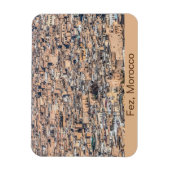 フェス·モロッコ·オールド·メディナ マグネット (縦)