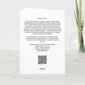 フェズの旧市街 - カード (裏面)