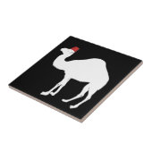 フェズを身に着けているラクダ タイル (側面)