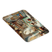 フェズモロッコの小さなコーヒーショップ マグネット (右側)