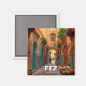 フェズモロッコ旅行 マグネット (正面/裏面)